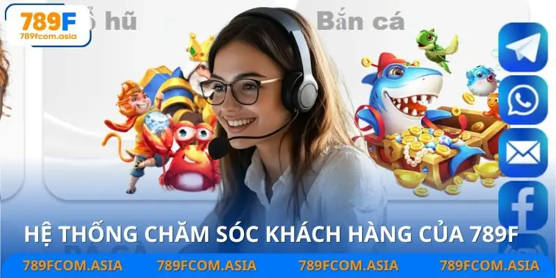 Các kênh hỗ trợ khách hàng của 789F